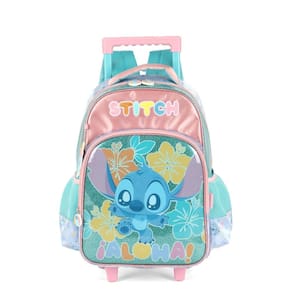 Mochila Rodas Escolar Infantil Stitch Disney Ic42402Sc