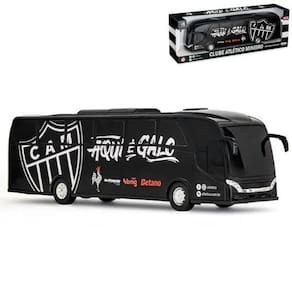 Ônibus Do Time Atlético Grande Brinquedo Decoração Enfeite