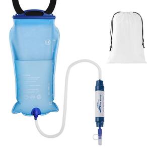 Filtro de água TEMPTIPS Gravity-Feed 3L Bag para atividades ao ar livre