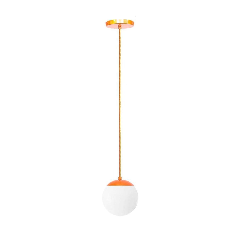 Lustre Pendente Globo Vidro Jabuticaba Stuttgart Cobre
