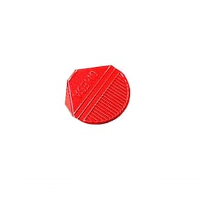 Prendedor De Papel Presclip Omega Caixa 1000 Unds Vermelho