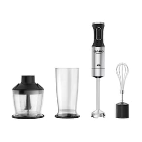 Mixer Dako 3 Em 1 800W Função Turbo Preto E Inox 110V