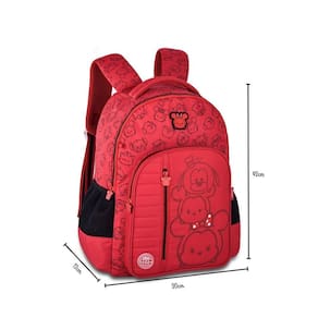Mochila De Costas 17,5" `tsum Tsum" Disney Verm Clio Style