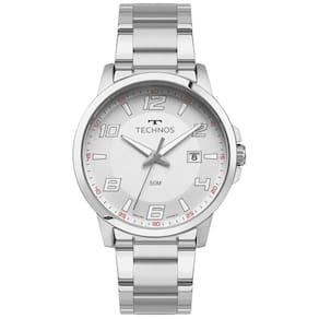 Relógio Technos Masculino Racer Prata - 2315lat/1k Relógio Technos Masculino Racer Basico Prata - 2315lat/1k