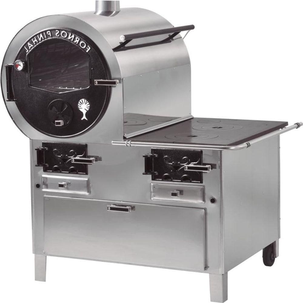 Forno Acoplado Inox C/ Caixa E Isolação Direito