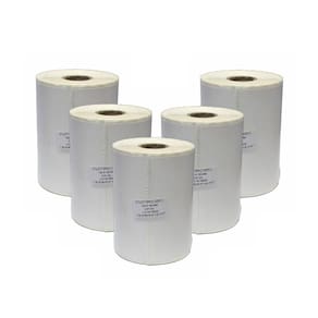 Kit 5 Etiqueta Adesiva Térmica Zebra Ecommerce 100X150Mm