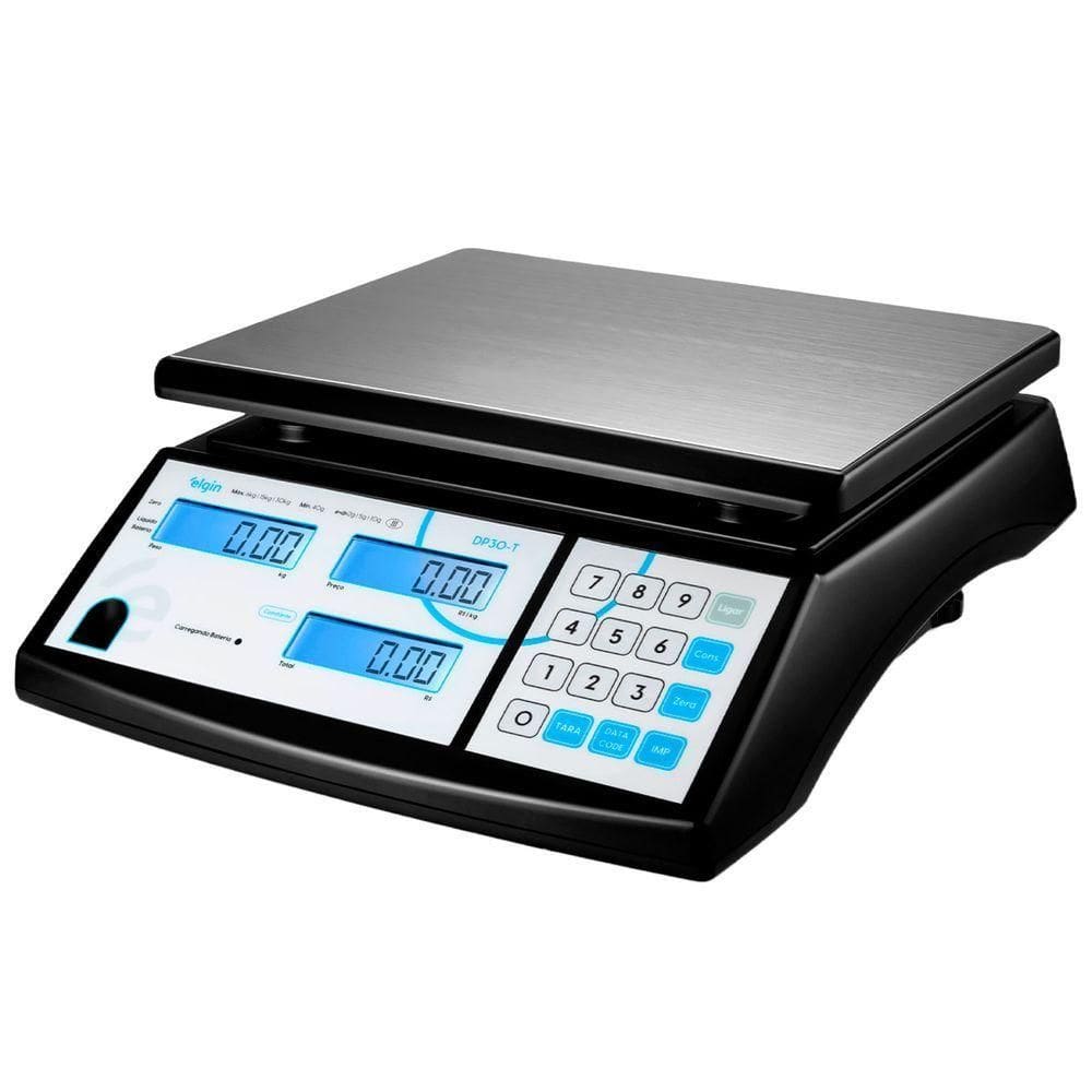 Balança Computadora Elgin Dp30-t, Até 30 Kg, Bivolt - 46baldp30tb1