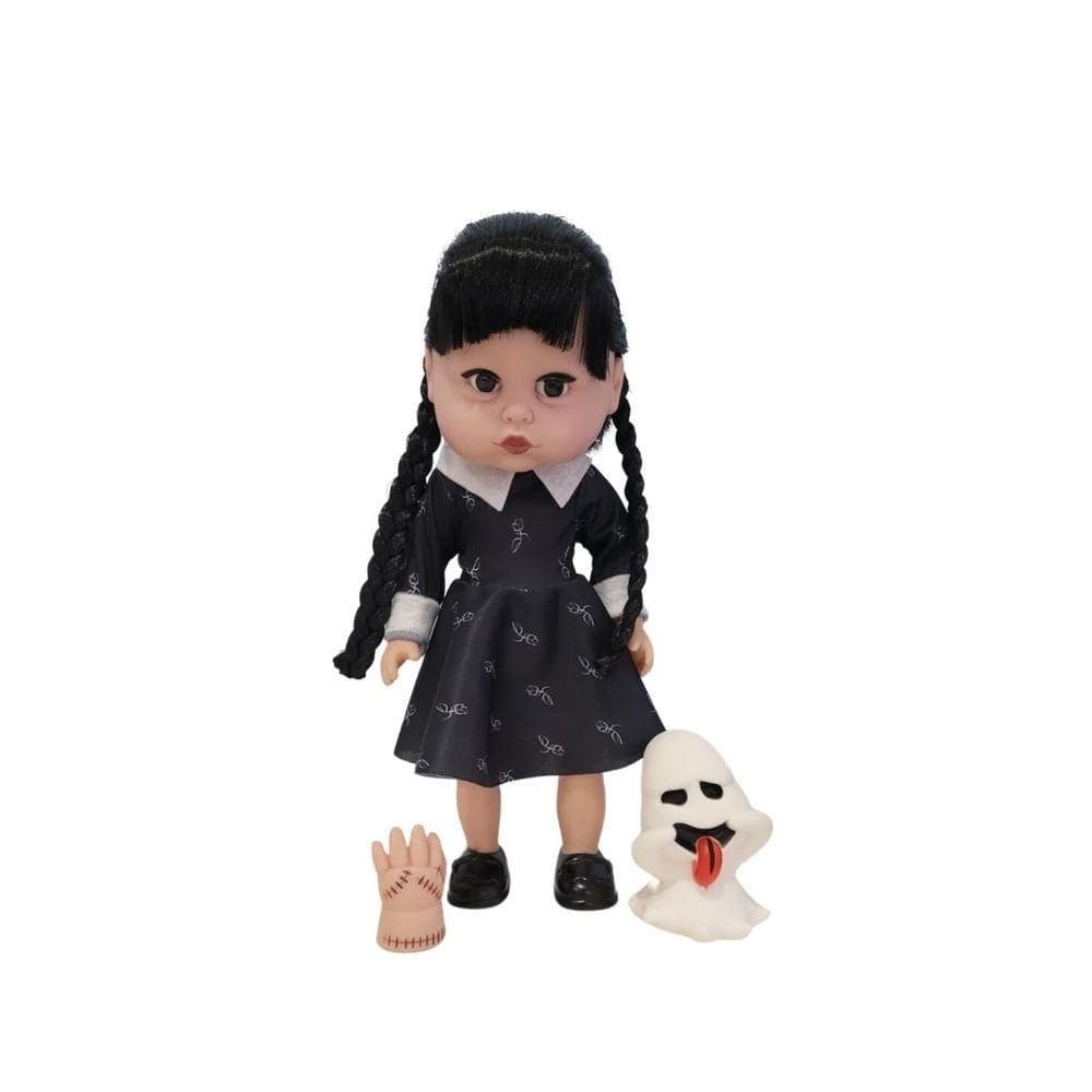Boneca Vavazinha Wandinha Com Mãozinha - Anjo Toys