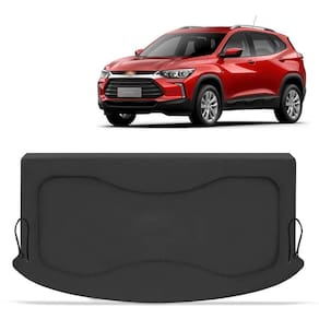 Tampão Porta Malas Tracker 2020 A 2024 Pcd Grafite Com Cordinhas