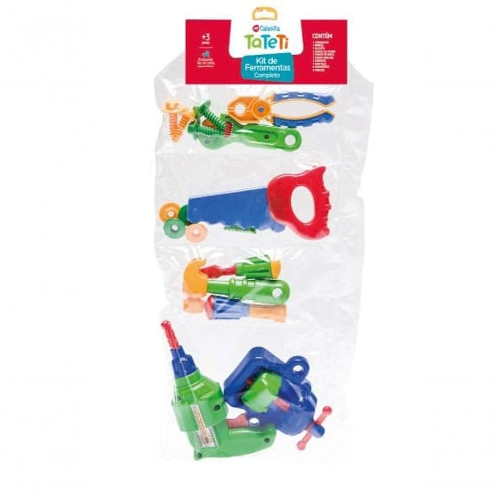 Kit De Ferramentas Completo - 16 Peças - Ta Te Ti