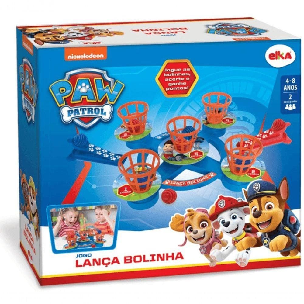 Jogo Lança Bolinhas - Patrulha Canina - Elka
