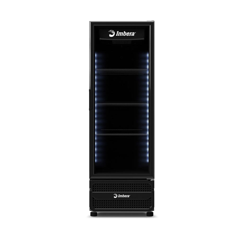 Refrigerador Expositor Vertical Imbera 485 Litros FULL BLACK VRS16 Bivolt Inverter