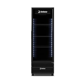 Refrigerador Expositor Vertical Imbera 485 Litros FULL BLACK VRS16 Bivolt Inverter