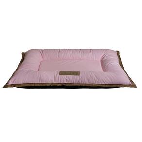 Cama Colchonete Pet Média Cachorro Gato Cor:rosa