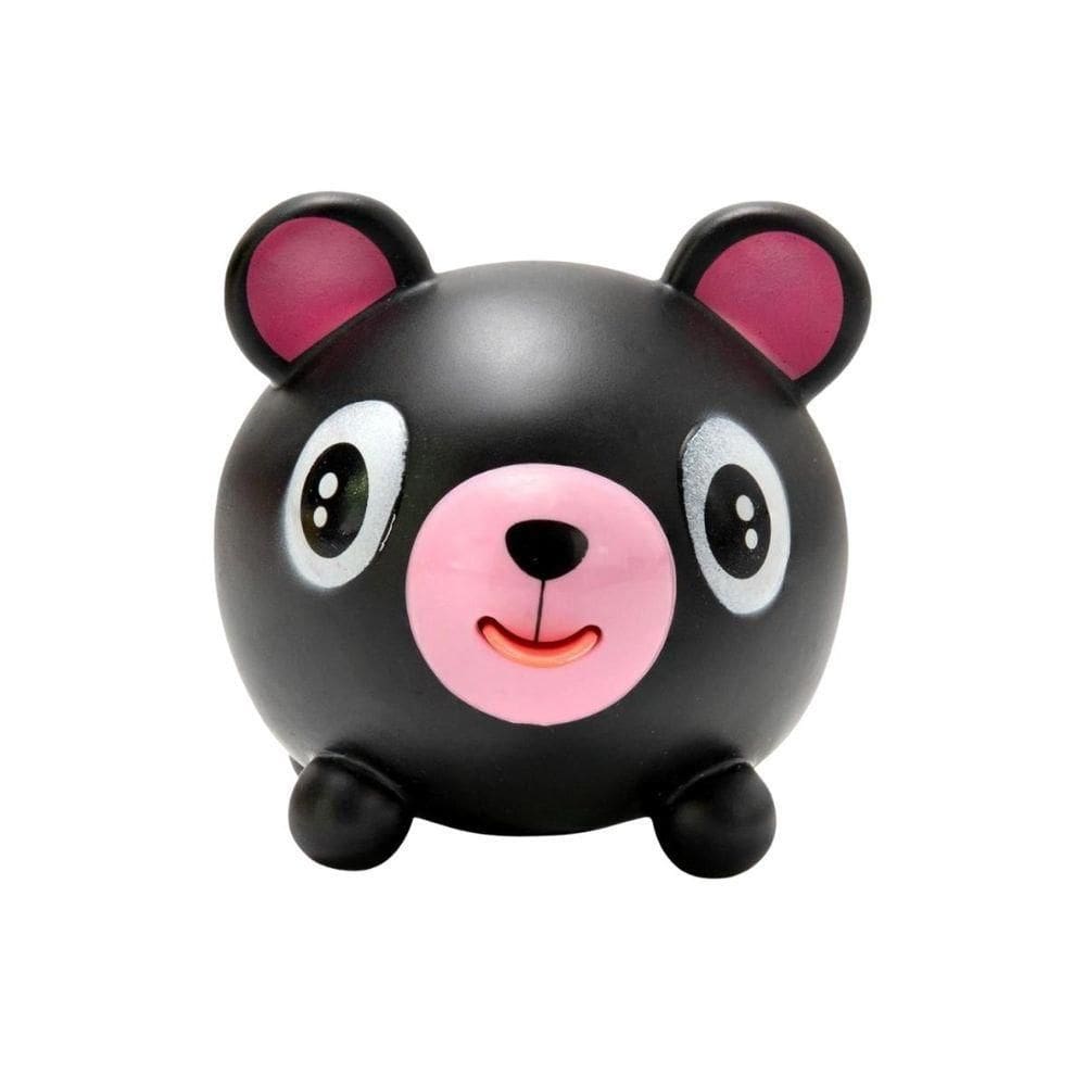Brinquedo Squish Mostra Língua Weeego Ursinho - Polibrinq - Preto