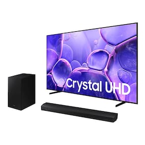 Samsung Smart TV 43" Crystal UHD 4K U8100F 2025 + Soundbar HW-B550