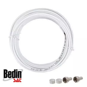 Kit Cabo Coaxial Rg59 67% 15mt - Bedinsat