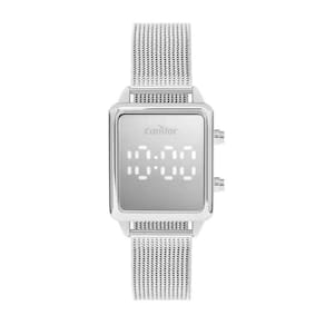 Relógio Condor Digital Led Prata Feminino Comd27Aaa/4K