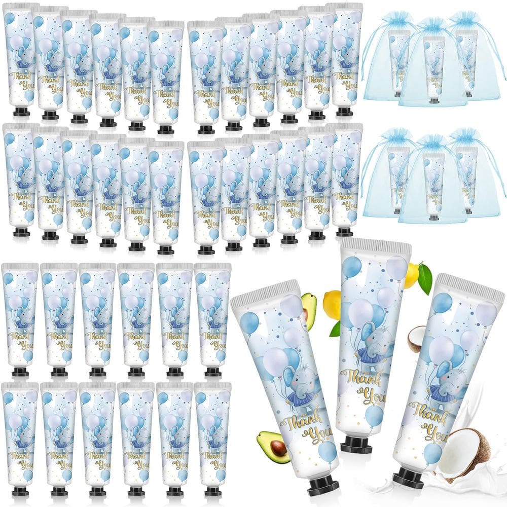 Conjunto de presente de creme para mãos Swiffen Baby Shower Favors 48 unidades com bolsa
