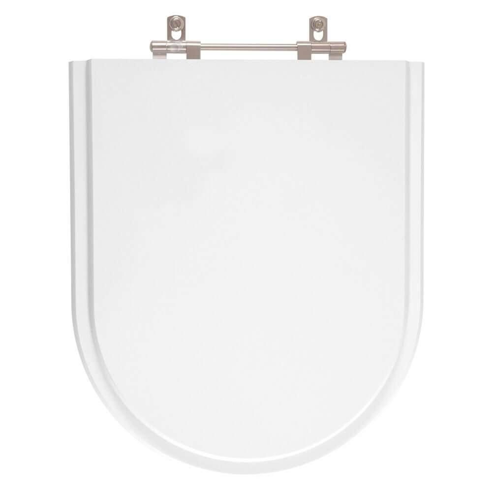 Assento Sanitario Jasmim Branco Para Vaso Fiori