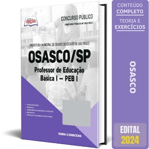 Apostila Prefeitura Osasco Sp 2024 Professor Educação Básica