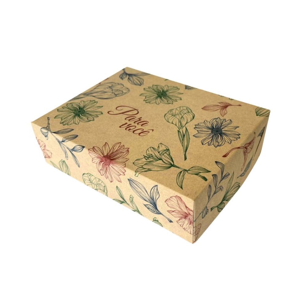 Caixa Kraft Para Você 18x14x5cm C/100 Un Dia dos Namorados, Love, Coração, Eu Te Amo