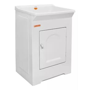 Eco Tanque Lavanderia Stiltofibras 34 Litros Frontal Branco