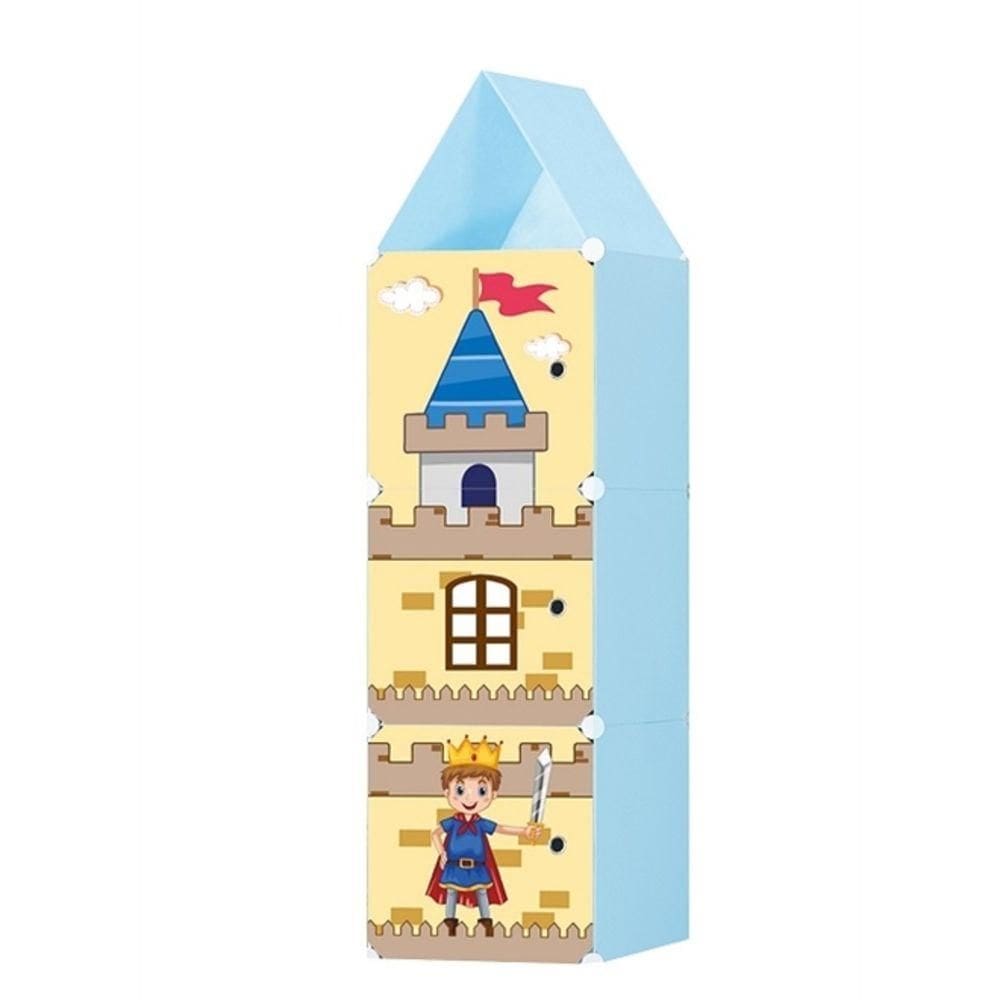 Guarda-Roupa Infantil Portátil – Organizador de Brinquedos