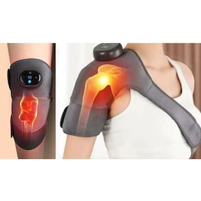 Massageador Para Joelho Ombro Articulação Com Aquecimento + Cinta de Ombro