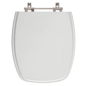 Tampa De Vaso Stylus Cinza Prata (cinza Claro) Para Bacia Celite