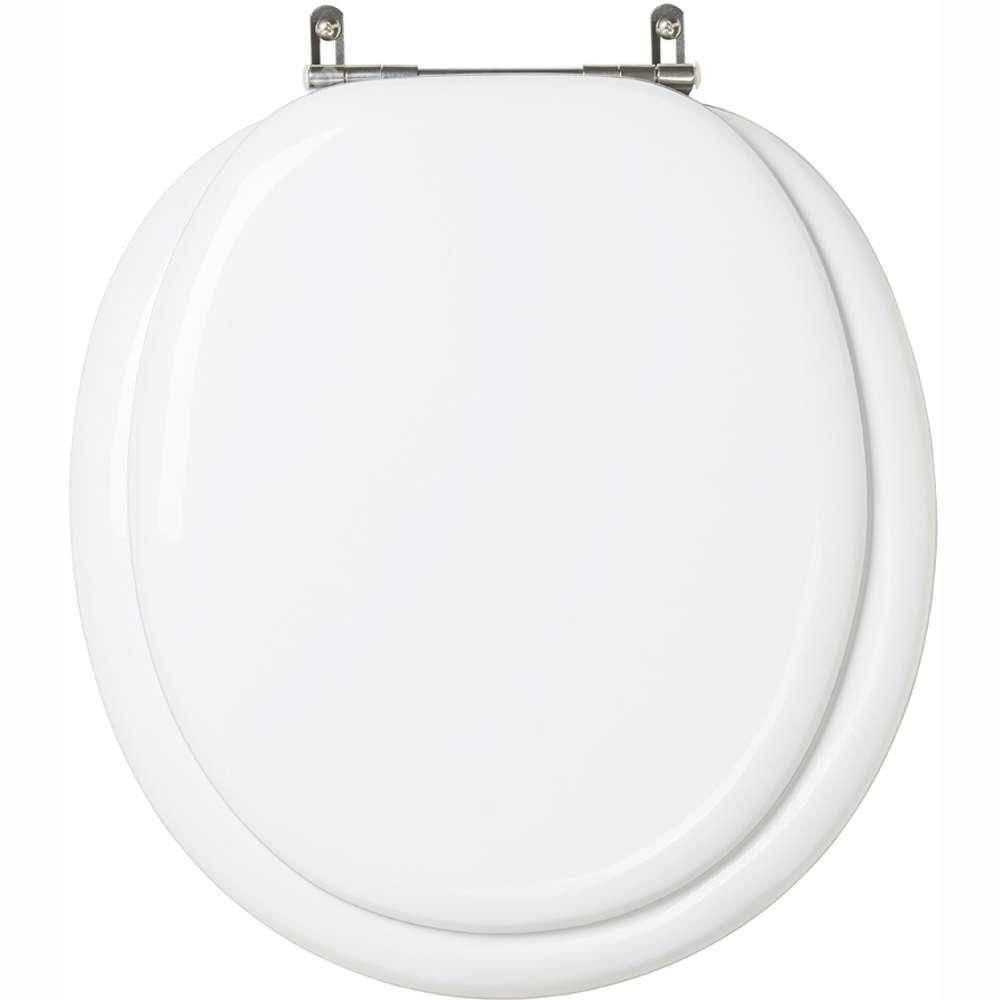 Assento Sanitario Almofadado Buzios Branco Para Vaso Hervy