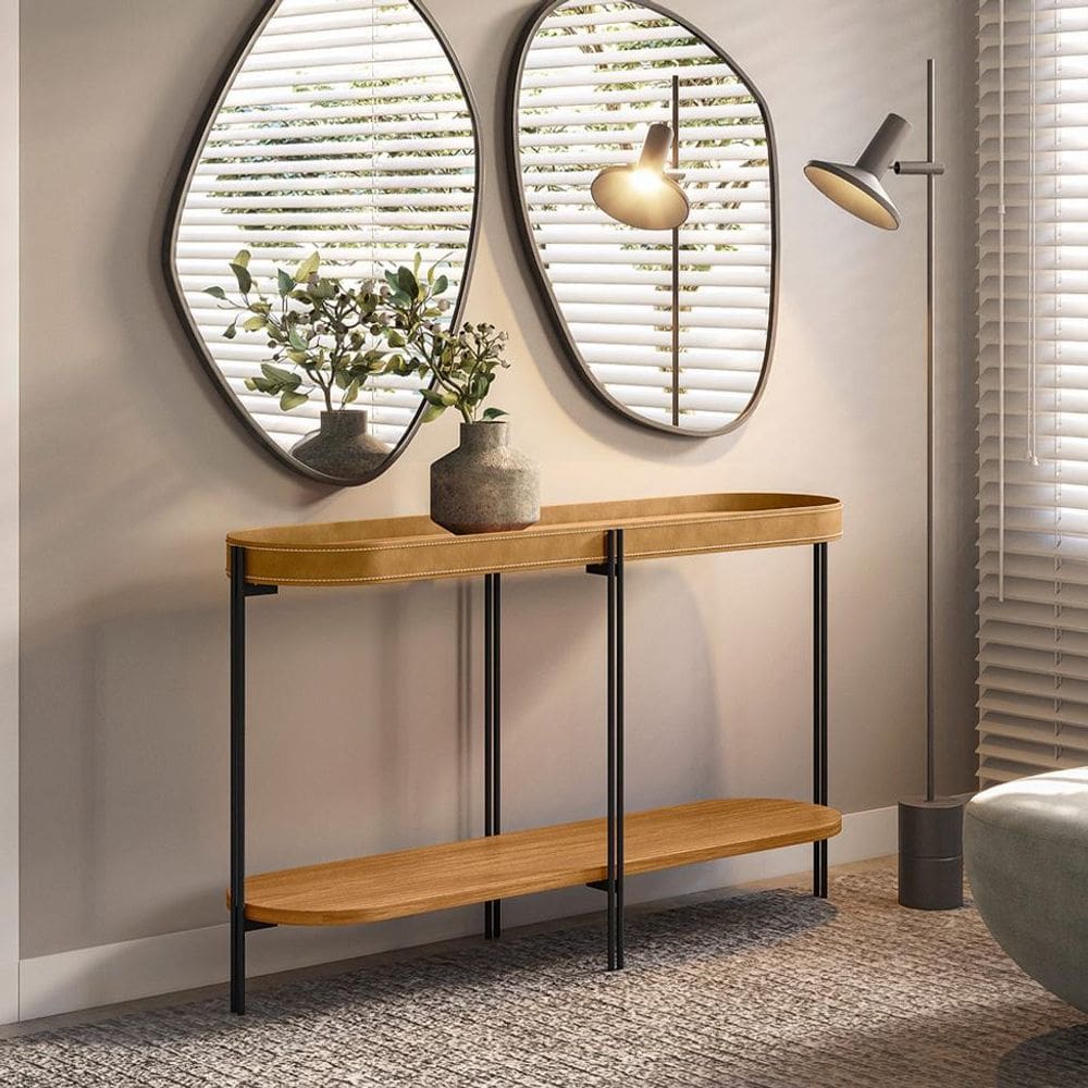 Aparador Mônaco Flex Nature e Tauari