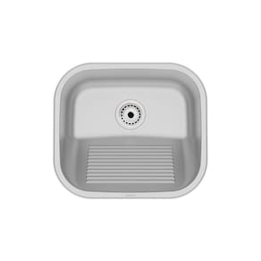 Tanque Tramontina Hera Compact 19 40x35 94404117 Aço Inox Escovado