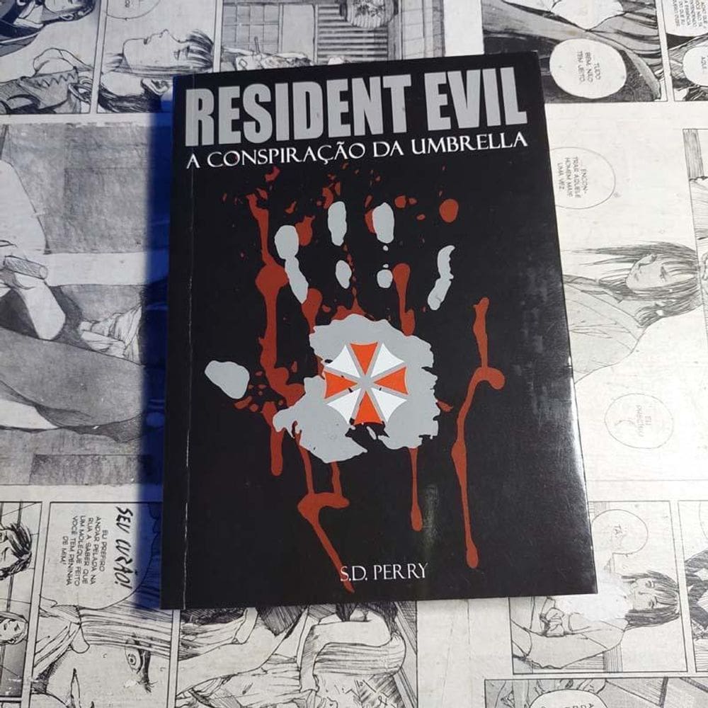 Livro Resident Evil - A Conspiração Da Umbrella