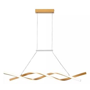 Luminária Pendente Infinito Espiral 1M Zig Zag Bancada Ilha