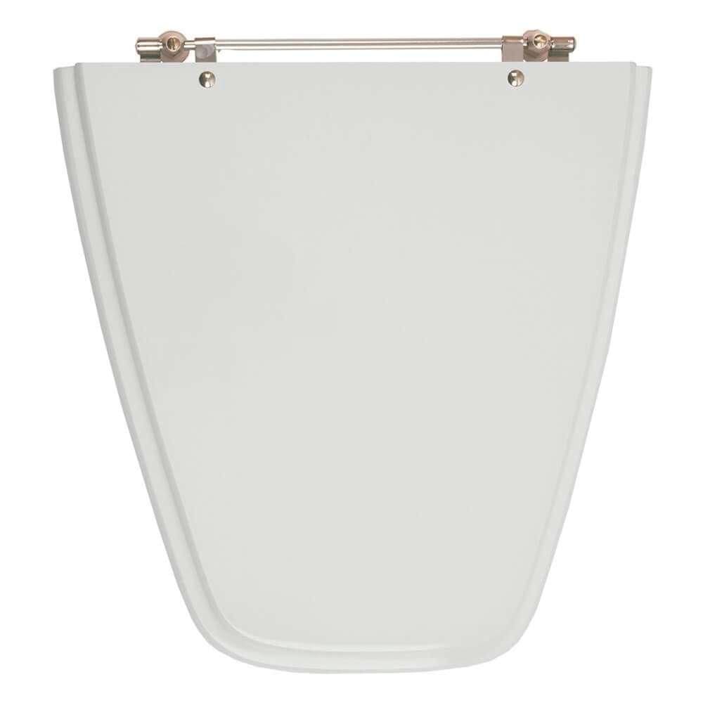 Assento Sanitario Plaza Sterling Silver Para Vaso Ideal Standard