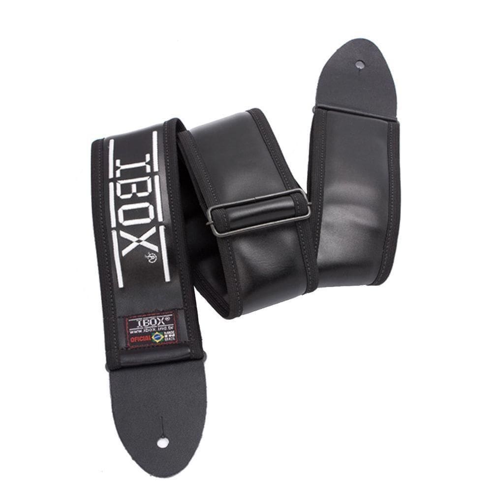 Correia Luxo 7Cm Em Couro Sintetico Liso Cl72I Preta