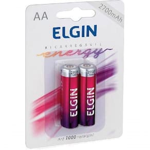 Pilha Recarrega&#129;vel Aa 2700 Mah C-2 82174