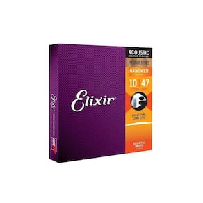 Corda .010 Extra Light Phosphor Bronze Violão Aço Elixir