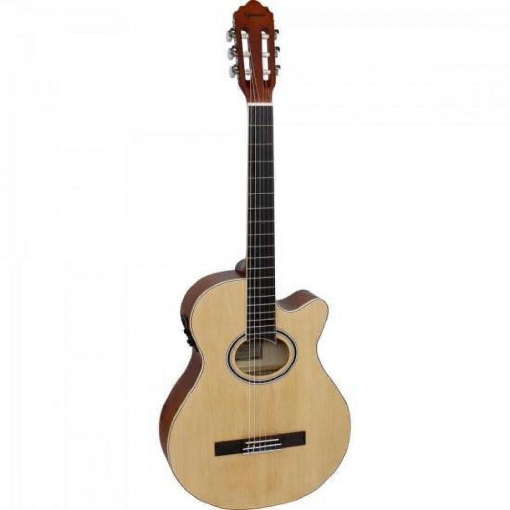 Violao Mini-jumbo Cutaway Nylon Gnf-1d Natural Giannini