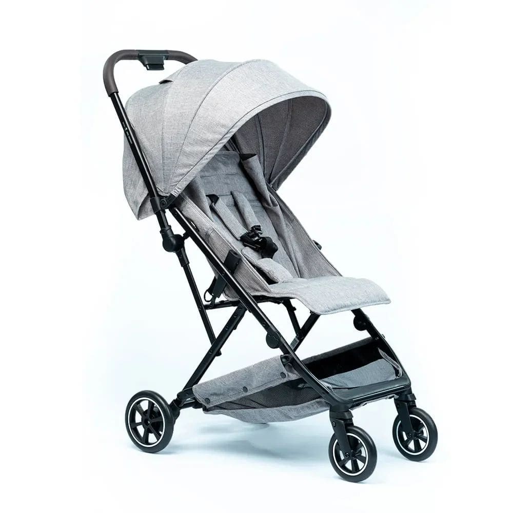 Carrinho De Bebê Ultracompacto Mini Woven Grey - Abc Design
