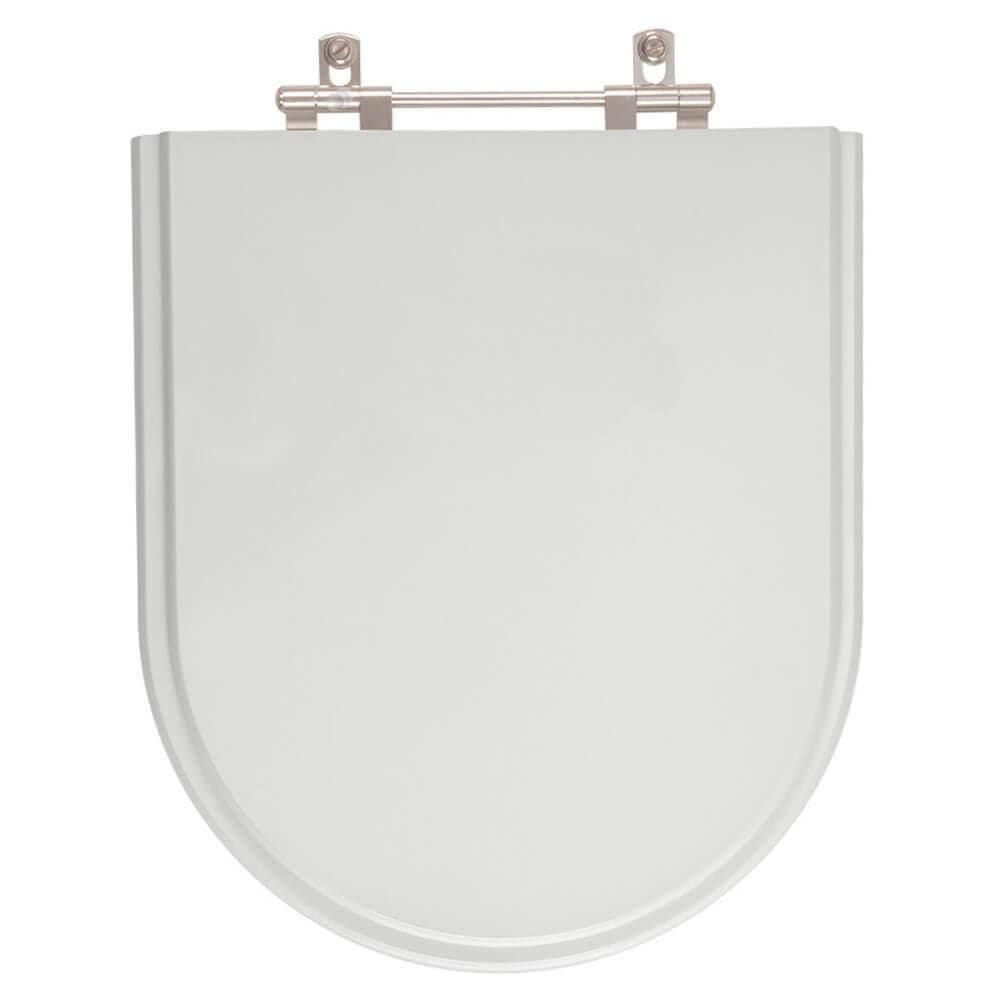 Assento Sanitário Belle Epoque Cinza Real Para Vaso Deca