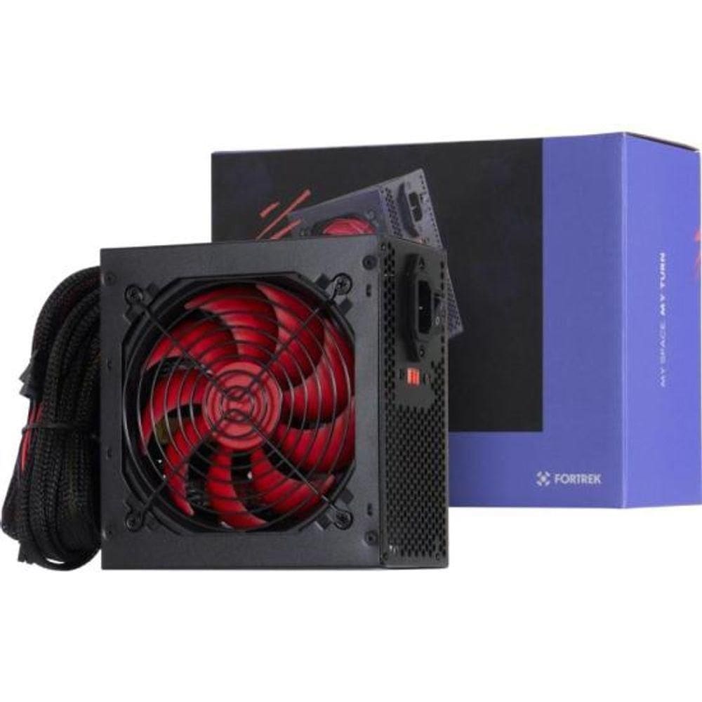 Fonte Gamer Atx Fortrek Crusader 500w
