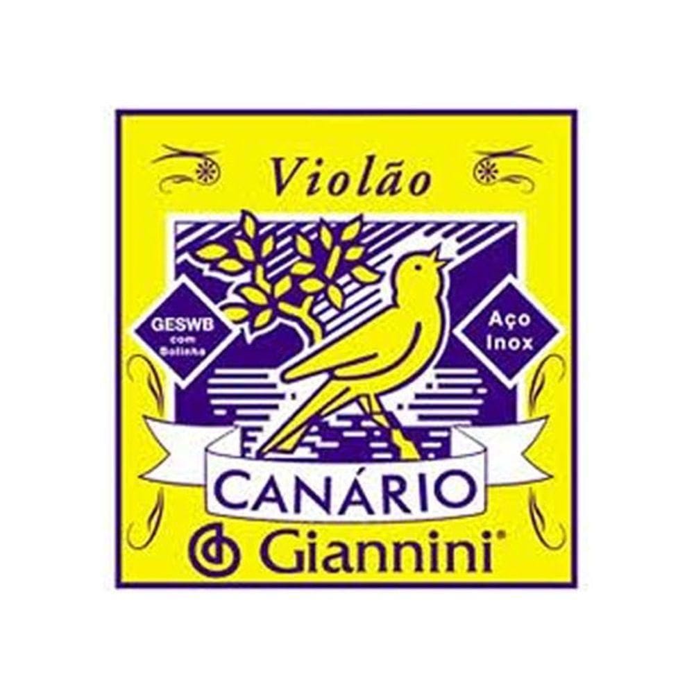 Corda Aco Violao C/ Bolinha Geswb6 6ª (Mi- Grossa) Giannini