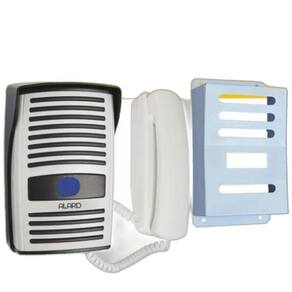 Kit Interfone Porteiro Eletrônico Ecp + Capa Aço Proteção