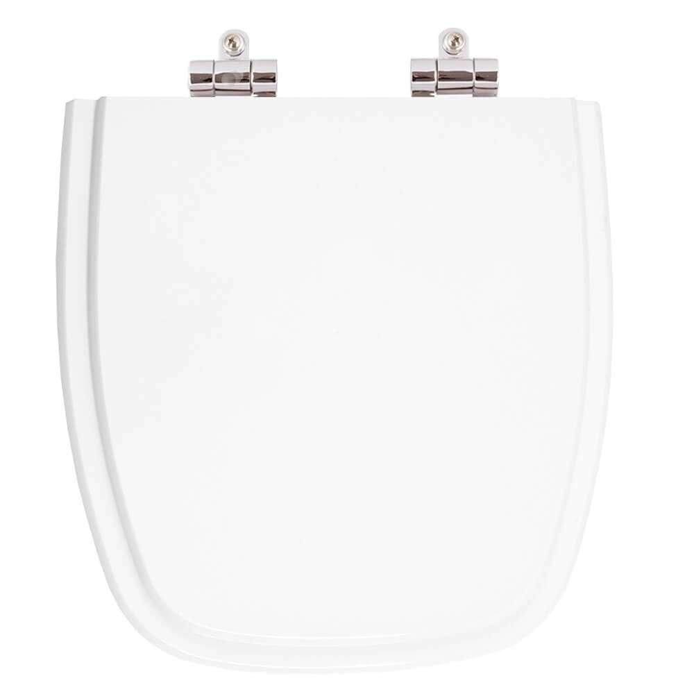 Assento Sanitário Poliester Com Amortecedor City Branco Para Vaso Celite