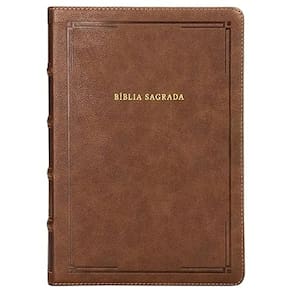 Biblia Nvi Referencia, Capa Couro
