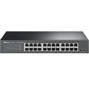 Switch Gigabit 24 Portas 10-100-1000 Mesa Ou Montavel Em Rack Nao Gerenciavel Tl-sg1024d Nacional Smb