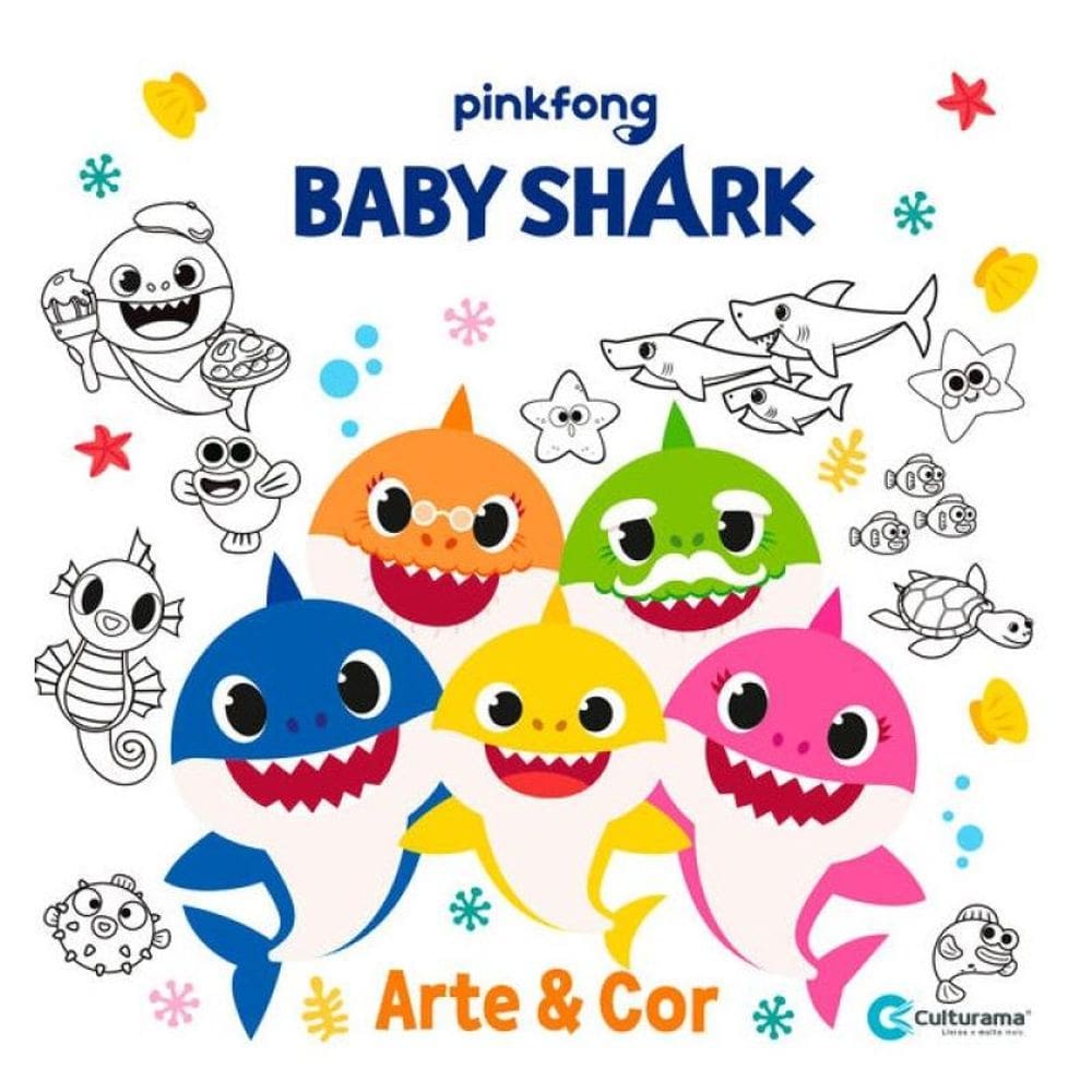 Arte E Cor Baby Shark