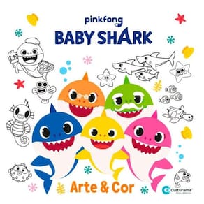 Arte E Cor Baby Shark